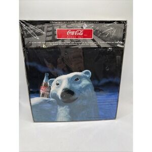 VTG 1996 COCA COLA POLAR BEAR MOUSE PAD NEW SEALED MADE IN USA